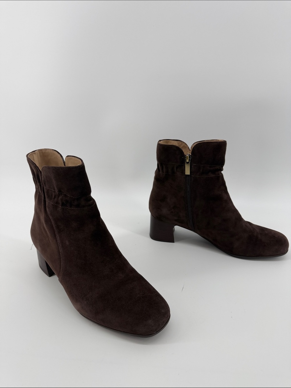 Abeo Avenue Mid Ankle Boot in Java Suede 9 S34 - Picture 2 of 8